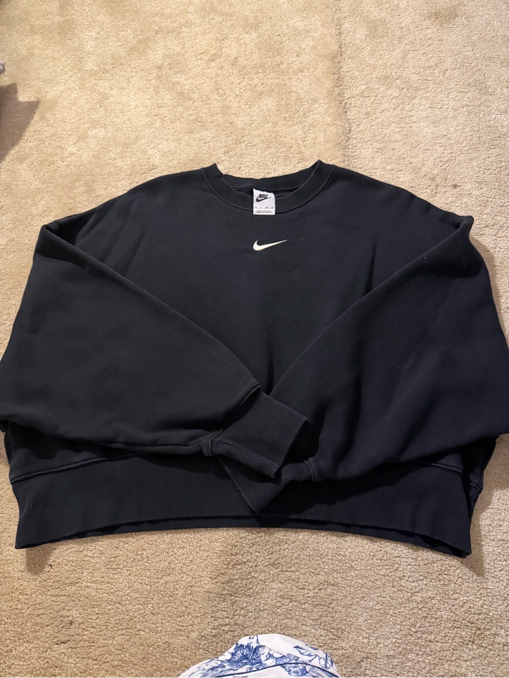Nike Black Crewneck